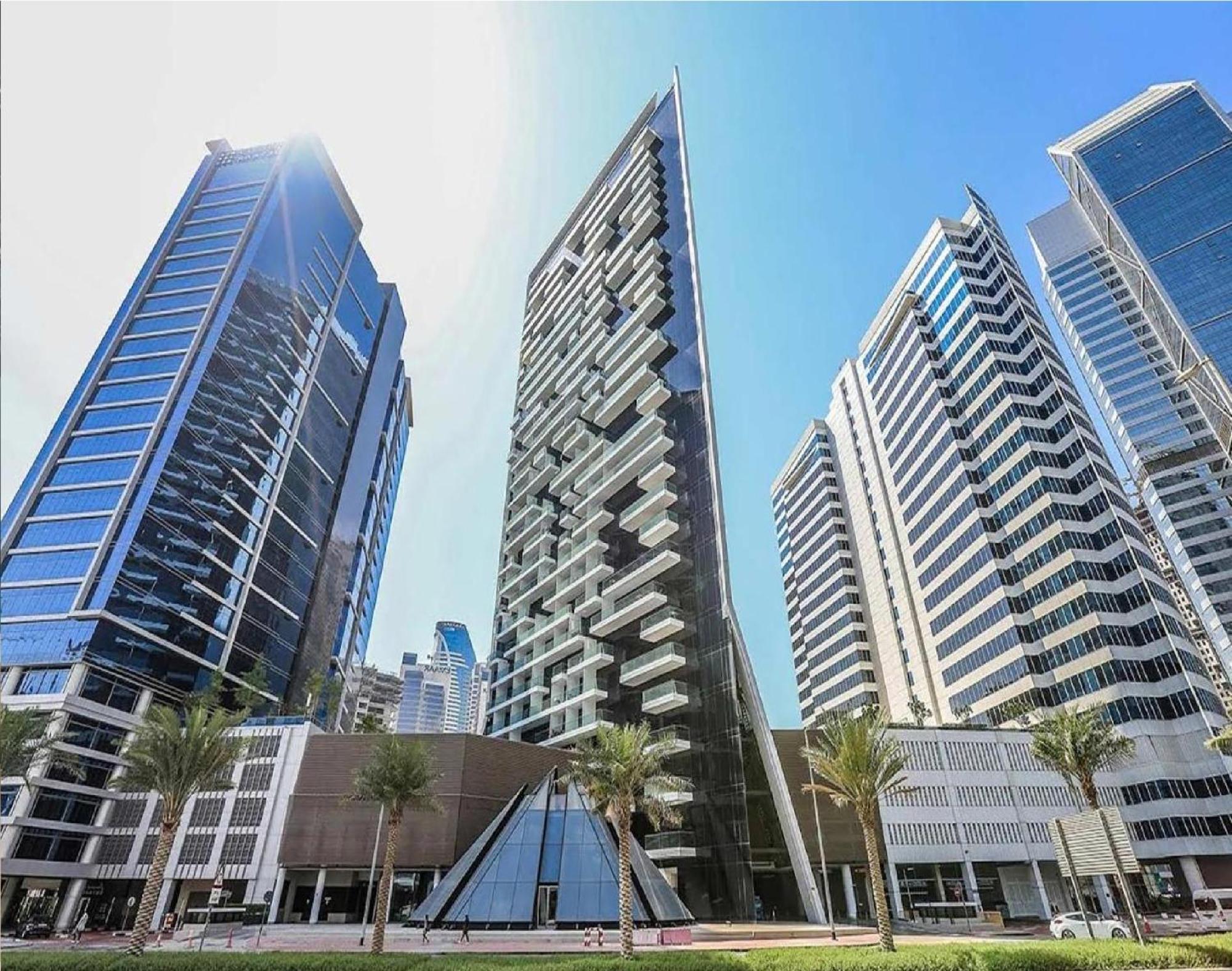 Marquise Square Tower Luxury App'S Hotell Dubai Exteriör bild