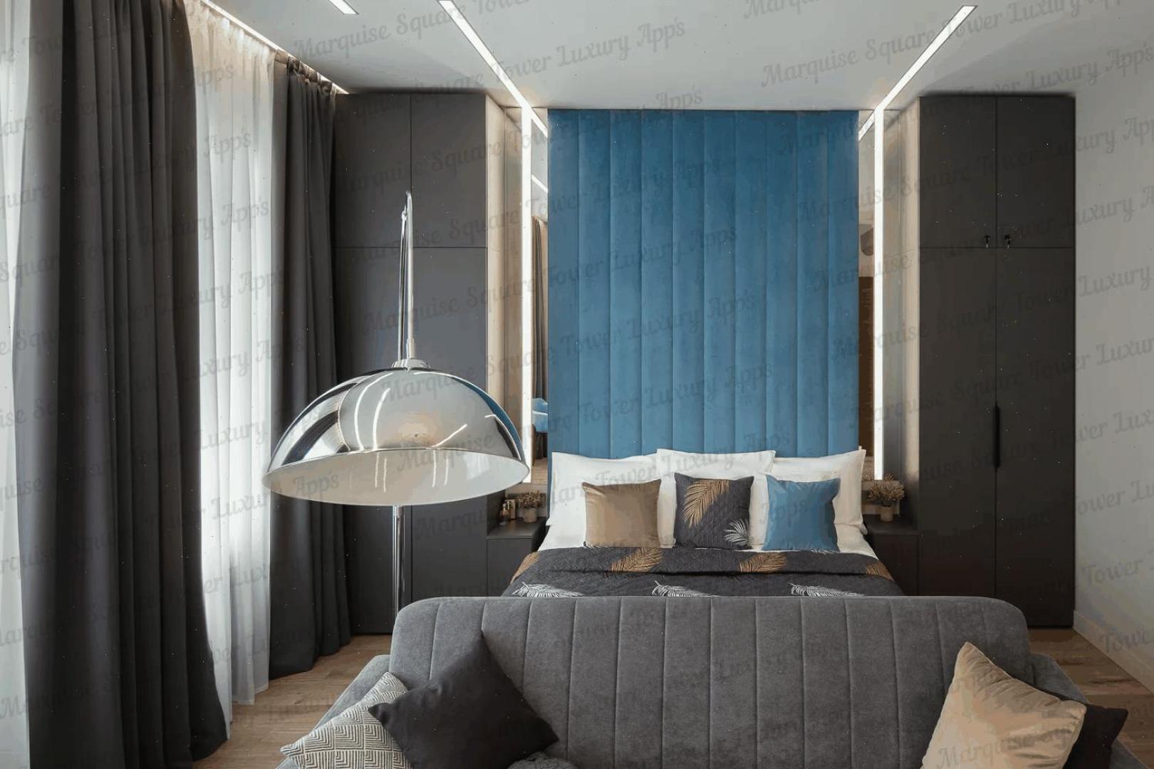 Marquise Square Tower Luxury App'S Hotell Dubai Exteriör bild